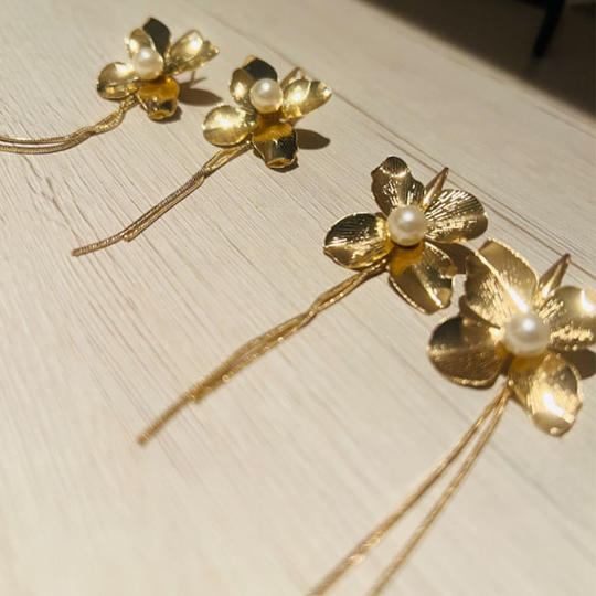 似合うピアス選びます！オリジナルハンドメイドピアス＆お礼のメッセージ