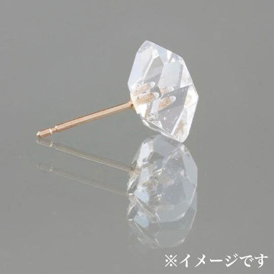 天然石似合わせハンドメイドピアス＆お礼のメッセージ