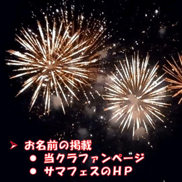 C クラファンページ＋サマフェスHPへのお名前掲載コース