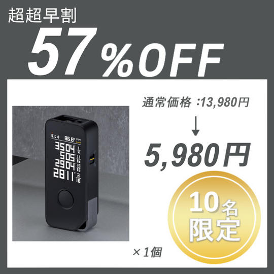 【超超早割】HOTO LASER PRO ×1セット