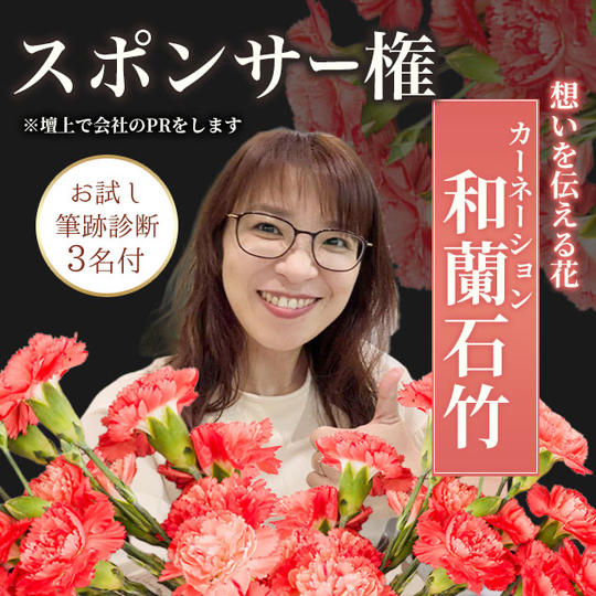 スポンサー和蘭石竹（カーネーション）
