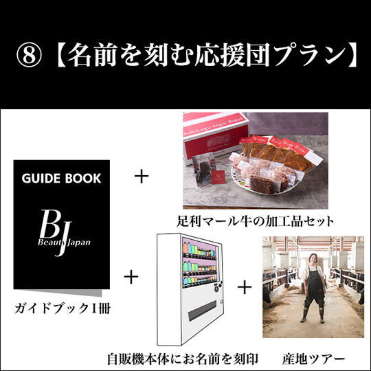 ⑧【名前を刻む応援団プラン】