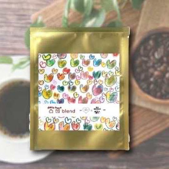 ③ ほっとひと息♡コーヒー＆手描きメッセージカードセット