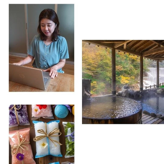 ④ 自宅で温泉気分☆