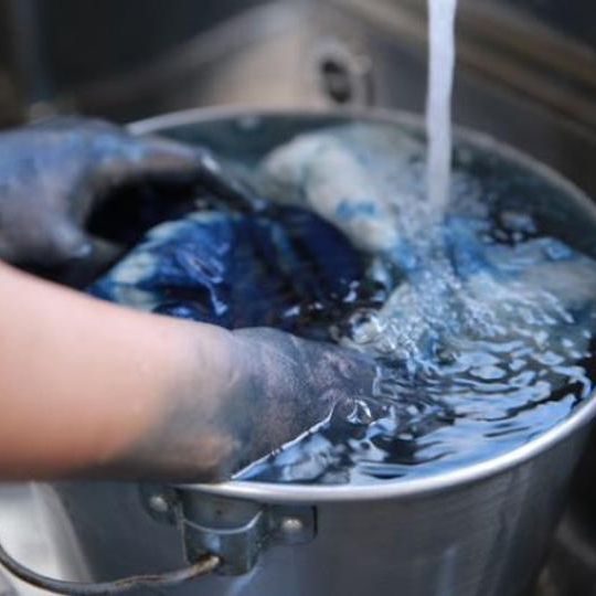 11.【富山県魚津市】藍染め屋aiya“藍染めのコースターセット”