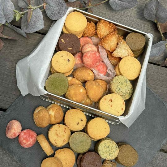 ④ 心と体にやさしい米粉クッキー＆癒しのお茶時間セット