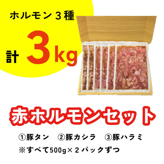 【昊授苑で使える20％OFFクーポン付き】国産豚赤ホルモンセット約３㎏