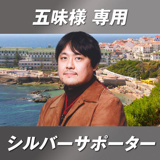 【五味様専用】ヨーロッパ横断特設HPへのシルバー・スポンサー（小）