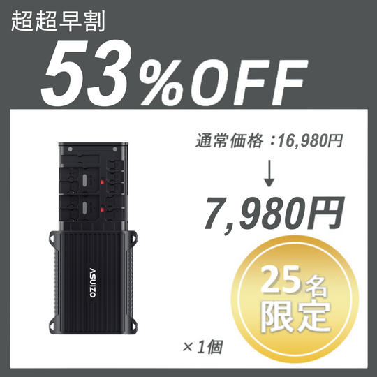 【超超早割】ASUIZO CAZE ×１セット