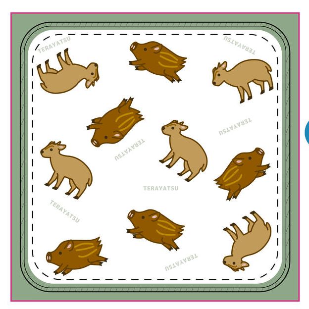 オリジナルハンドタオル＜動物編＞