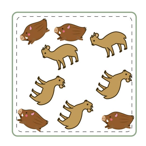 オリジナルハンドタオル＜動物編＞
