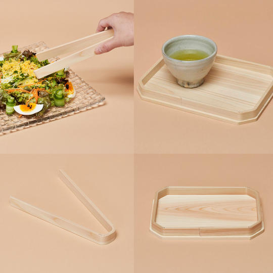 【創業以来100年】吉野桧で作る“トン木”&ダイニングトレイセット