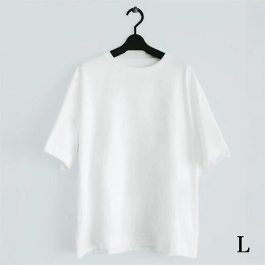 【早割10%】Botanicaltech100%クルーネックTシャツ1着(L)