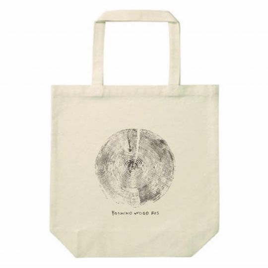【吉野杉】年輪アートトートバッグ