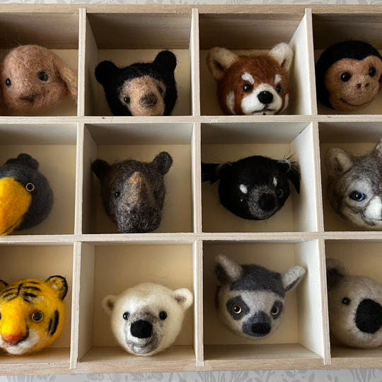 羊毛マスコット