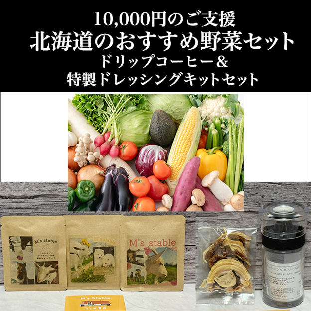 ④ 10,000円：北海道のおすすめ野菜セット