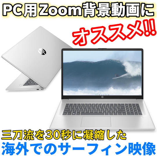 鷹目線から始まる、ここだけの動画！！ PC用背景・Zoom会議などの背景として！