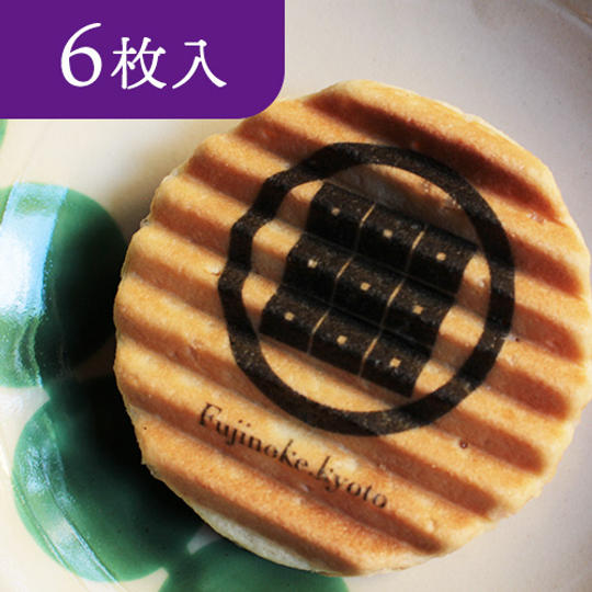 CF限定・家紋入り千寿せんべい（6枚入）
