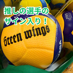 サイン入りボール（選手1名） + お名前掲載