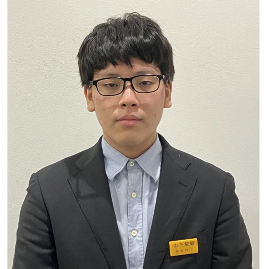 就位式で同席【Ｃ5・山下数毅四段】