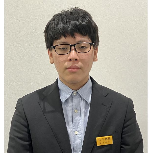 就位式で同席【Ｃ5・山下数毅四段】