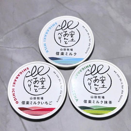 【12個セット】カロリー控えめヘルシーアイス「安土あんどべりー」