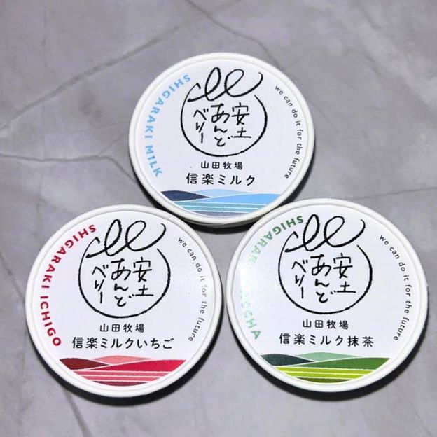 【12個セット】カロリー控えめヘルシーアイス「安土あんどべりー」