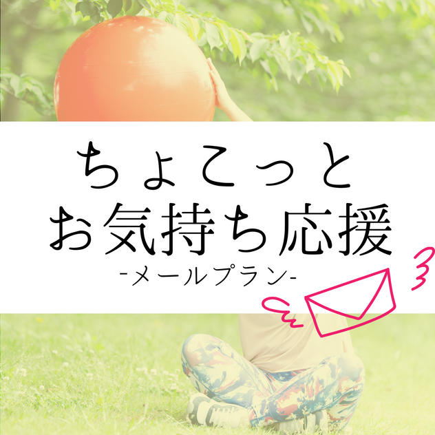 ① ちょこっとお気持ち応援プラン（メール）