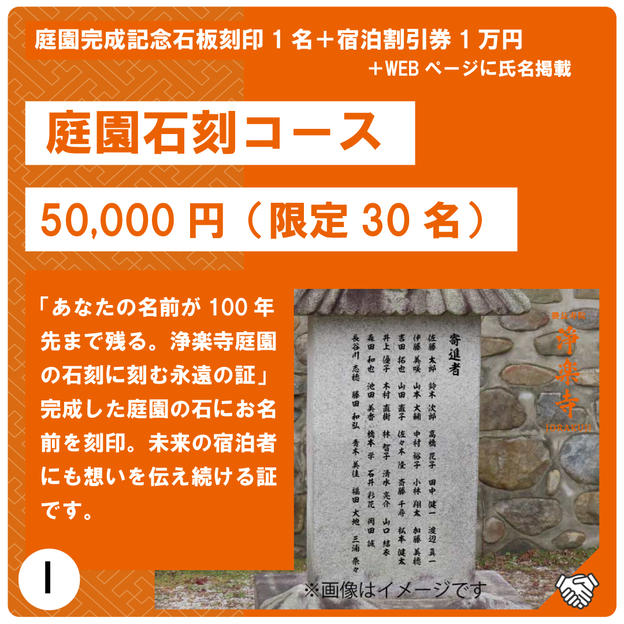 I:庭園石刻コース