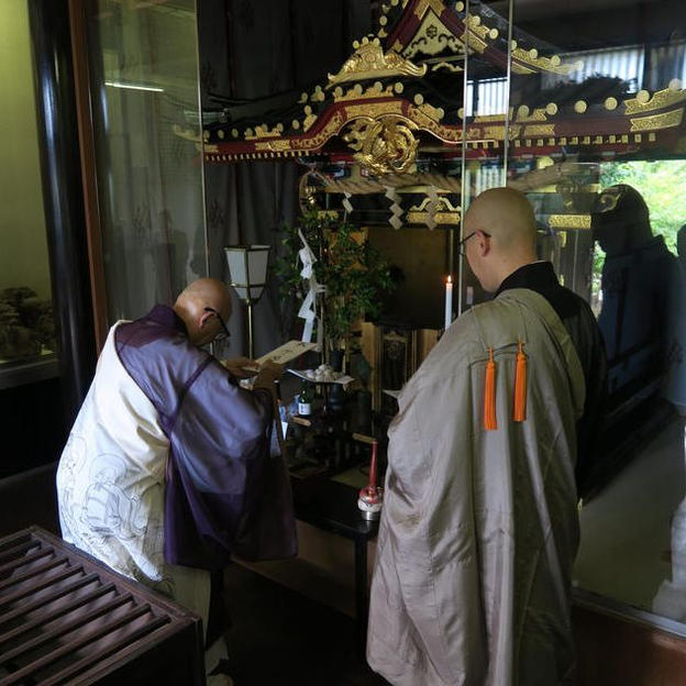 奉加証明書（手紙) ＋限定お守り ＋限定御朱印 ＋ 住職副住職と共に三浦氏縁の地周遊 ＋御霊神社に奉加証明木札