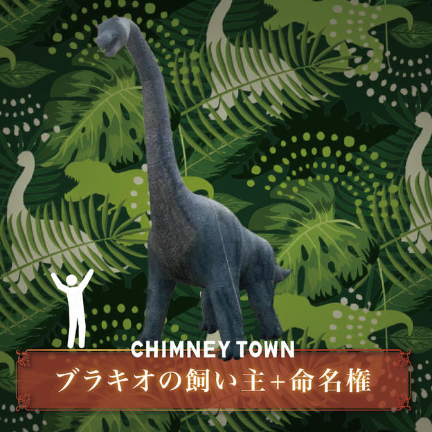 【限定1枠】ブラキオサウルスの飼い主＋命名権