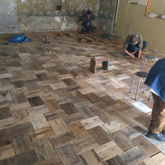 新店舗セルフリノベーション／ワークショップ参加権（床張替え・その他編）