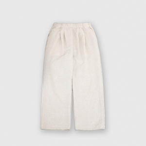 【MUYA】 リラックスセミワイドパンツ　　生成　size２