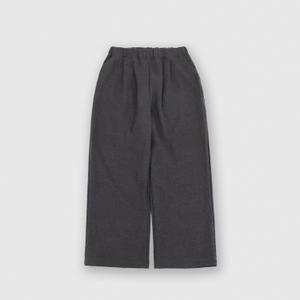 【MUYA】 リラックスセミワイドパンツ　　チャコール　size4