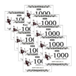 🍛 Jam3281お食事券 10,000円分