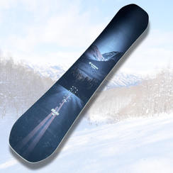 【限定1枚】平間和徳監修のオリジナルスノーボード（ステッカーチューン対応）