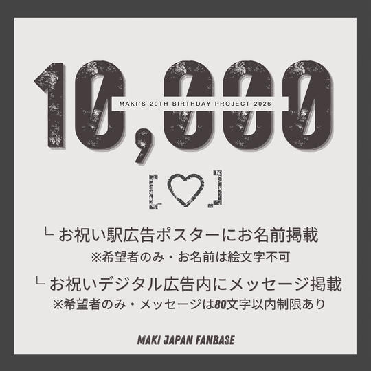 MAKI’s 20th Birthday Project 2026