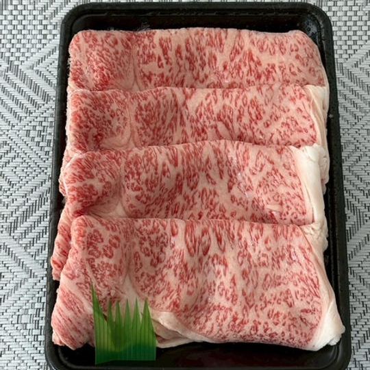 【贈答用】A5ランク松阪牛ロース肉スライス