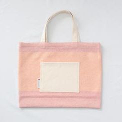 子ども用バッグ　赤ｘオレンジ