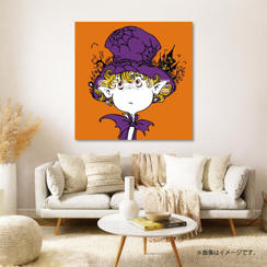 【限定10点】CHIMNEY TOWN アートパネル「踊るハロウィンナイト No.3」