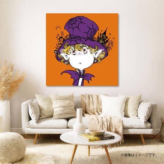 【限定10点】CHIMNEY TOWN アートパネル「踊るハロウィンナイト No.3」