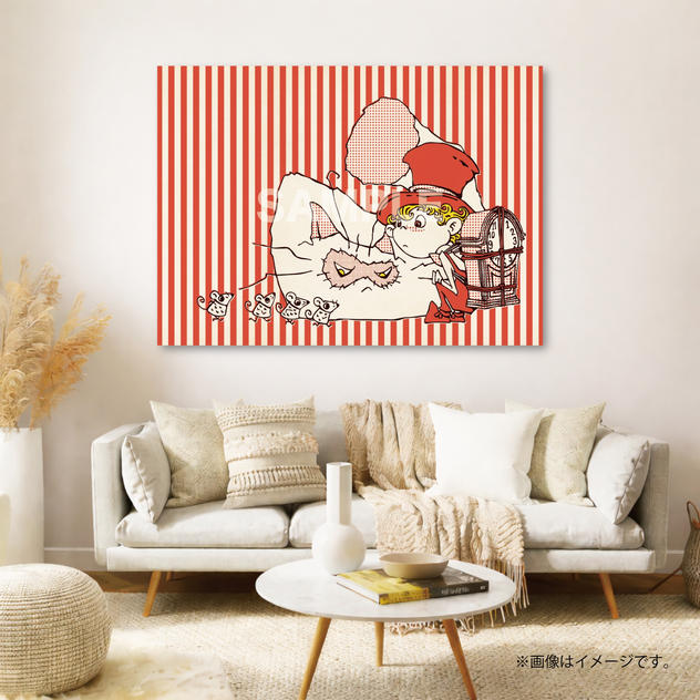 【限定1点】CHIMNEY TOWN アートパネル『約束の時計台』No.4（西野亮廣サイン入り）