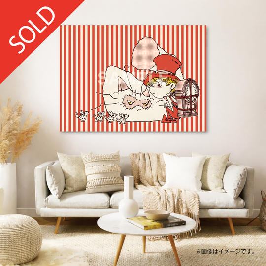 【限定1点】CHIMNEY TOWN アートパネル『約束の時計台』No.4（西野亮廣サイン入り）