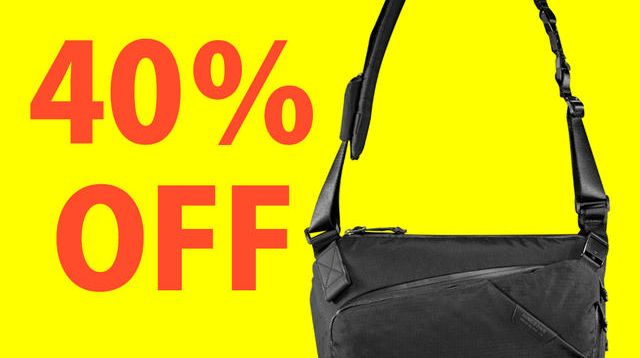 40％オフ KINGSONS PixelSling X 1個 - (21種類ポケット搭載！バッグ内