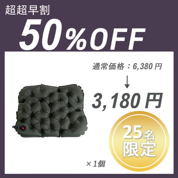 【超超早割】3Dエアークッション (Inflatable cushion) ×１セット