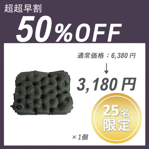 【超超早割】3Dエアークッション (Inflatable cushion) ×１セット