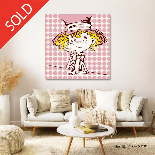 【限定1点】CHIMNEY TOWN アートパネル「Feb.」