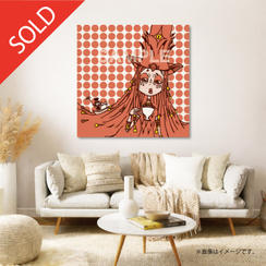 【限定1点】CHIMNEY TOWN アートパネル「Aug.」