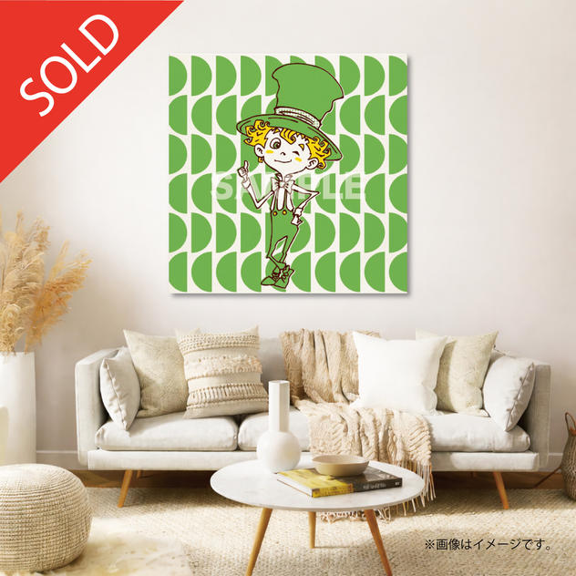 【限定1点】CHIMNEY TOWN アートパネル「Dec.」