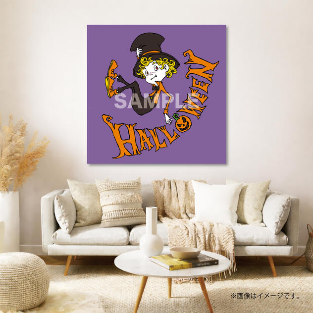 【限定10点】CHIMNEY TOWN アートパネル「踊るハロウィンナイト No.7」